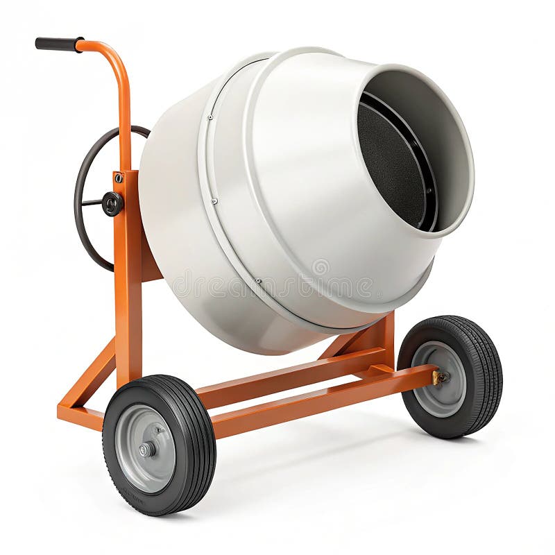 Portable Concrete Mixer 350L image 2
